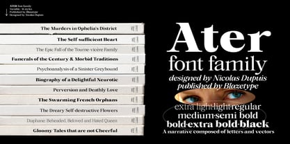 Ater Font Poster 10