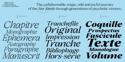 Ater Font Poster 6
