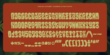 Callidryas Font Poster 6