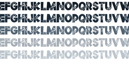 ZP Wild Wonderland Font Poster 7