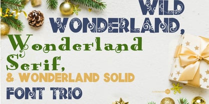 ZP Wild Wonderland Font Poster 1
