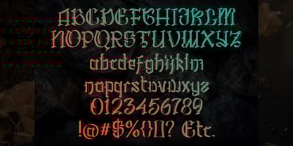 Oldstone Lines Font Poster 7