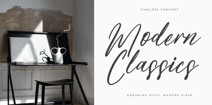 Florentine Natural Font Poster 6