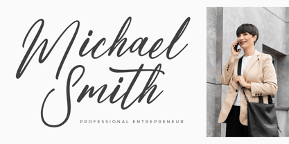 Florentine Natural Font Poster 4