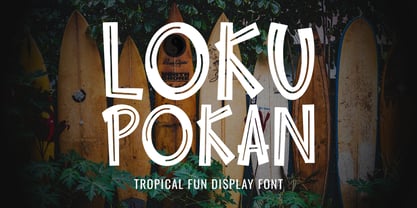MC Loku Pokan Font Poster 1