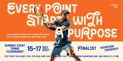 Segaido Font Poster 5