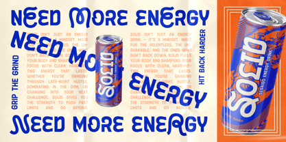 Segaido Font Poster 4