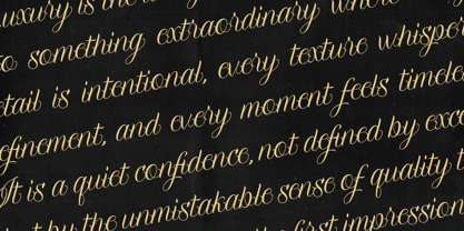 Whispers Font Poster 5