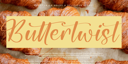 Routisan Darling Font Poster 6