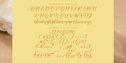 Routisan Darling Font Poster 4