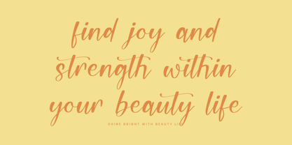 Routisan Darling Font Poster 2