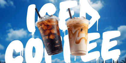 Big Drop Font Poster 5