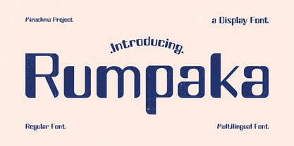 Rumpaka Font Poster 1