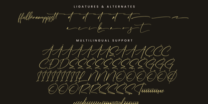 Tomithayen Font Poster 4