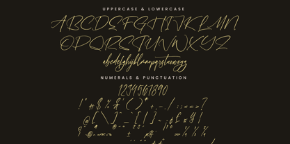 Tomithayen Font Poster 8