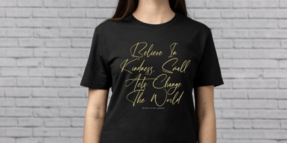 Tomithayen Font Poster 6