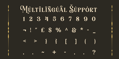 Heiruns Font Poster 10