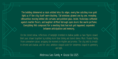 Metrova Sans Font Poster 4