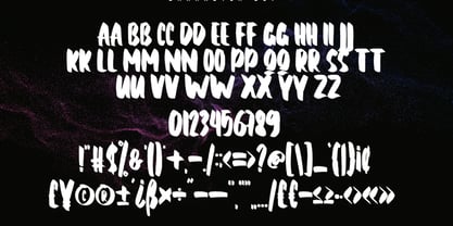 Balade Font Poster 6