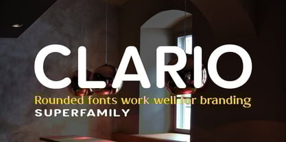 Clario Font Poster 10