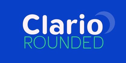 Clario Font Poster 7