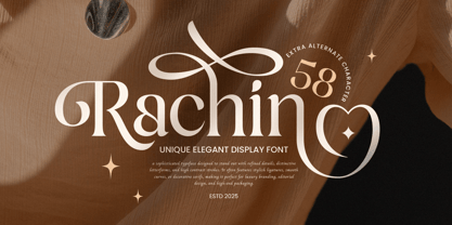 Rachin Font Poster 1