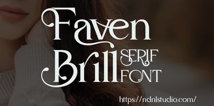 Faven Font Poster 1