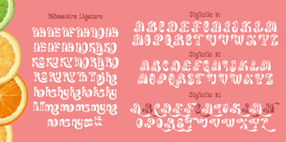 Dihmantra Font Poster 9