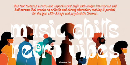 Dihmantra Font Poster 2