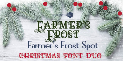 ZP Farmers Frost Font Poster 1