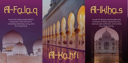Bazirah Font Poster 4