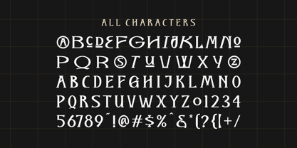 The Folk Moonlight Font Poster 9