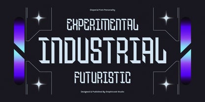 Cook Disperial Font Poster 4