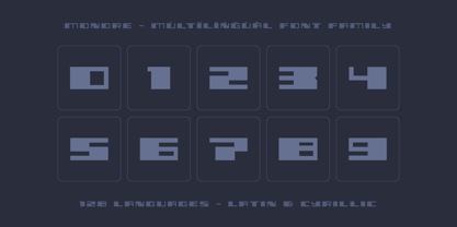 Monore Font Poster 10