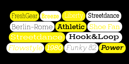 Mirk Slab Font Poster 10