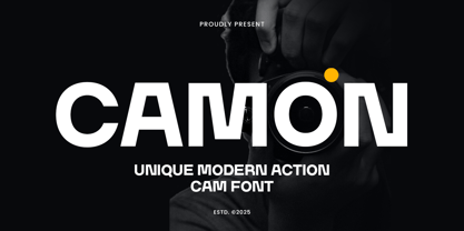 Camon Font Poster 1