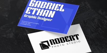 Techno World Font Poster 5