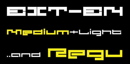 F Pixel Moc Font Poster 3