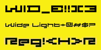 F Pixel Moc Font Poster 4