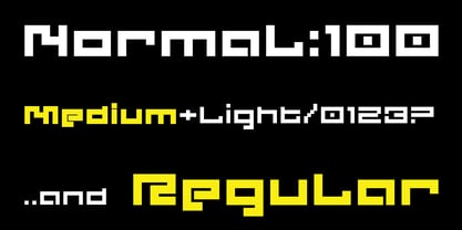 F Pixel Moc Font Poster 7