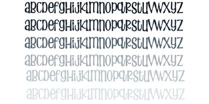 PN Peppermint Ridge Font Poster 7