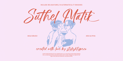 Suthel Matik Font Poster 1