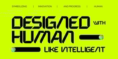 Expanse Cosmic Font Poster 2