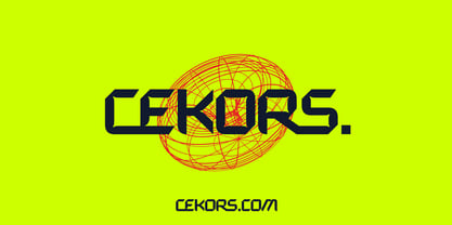 Expanse Cosmic Font Poster 10