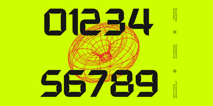 Expanse Cosmic Font Poster 12