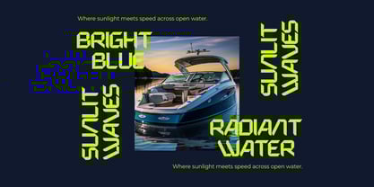 Expanse Cosmic Font Poster 11