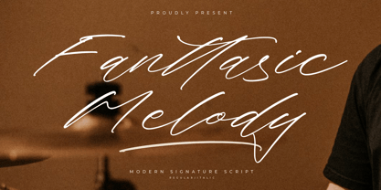 Fanttasic Melody Font Poster 1