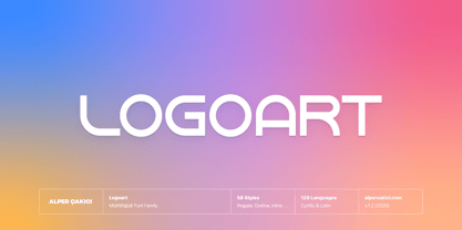 Logoart Font Poster 1