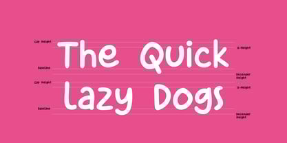 Super Kiddy Sans Font Poster 10