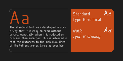 Pilatus ISO Font Poster 4